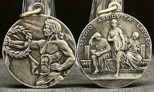 Uruguay antique lot 2 Art Deco & Nouveau award Sport Basketball & Education