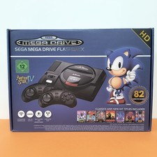 SEGA MEGA DRIVE FLASHBACK ATGAMES CONSOLE NEW SEALED with 85 GAMES