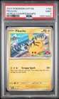 2024 POKEMON SVP EN-SV BLACK STAR PROMO WORLD CHAMPIONSHIPS #190 PIKACHU PSA 9