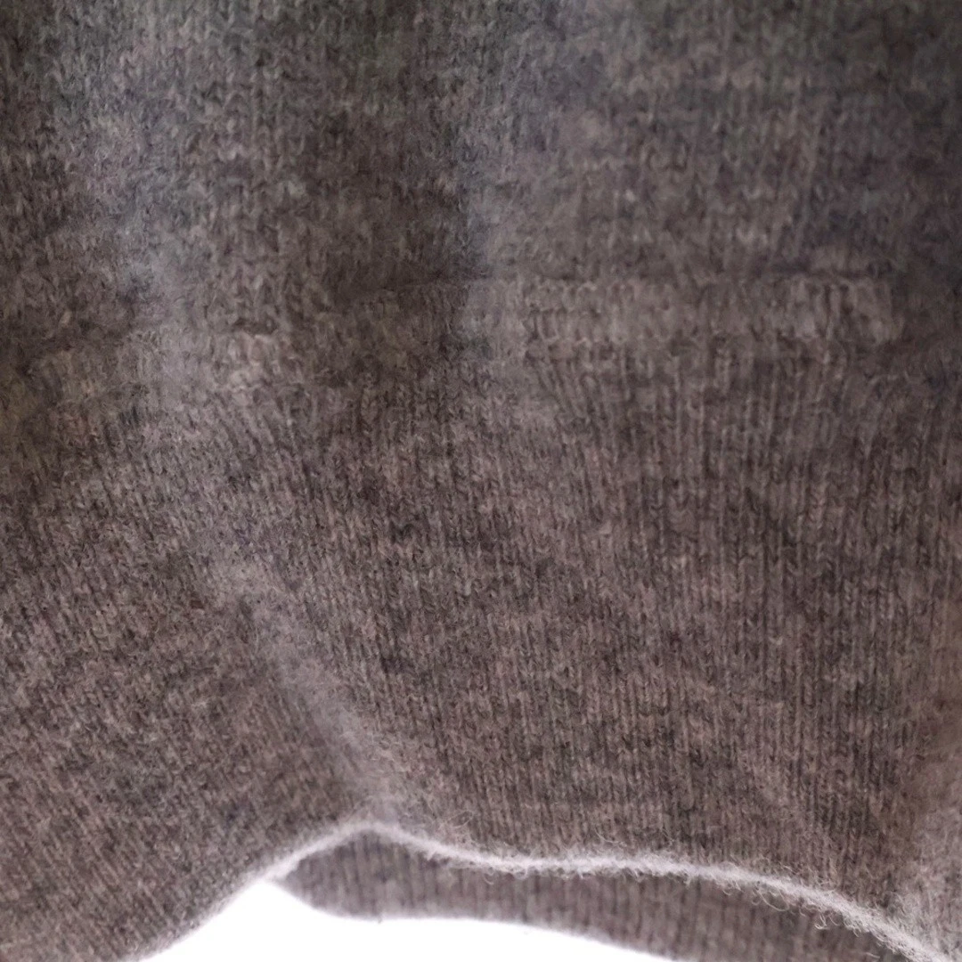 Felpa pullover lana ricamo logo Gucci grigio 770169 XKDRU usata 9f2