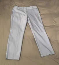 Ivanka Trump Pants Womens 16 Blue  Slim Ankle Dress Career Trousers Office Work