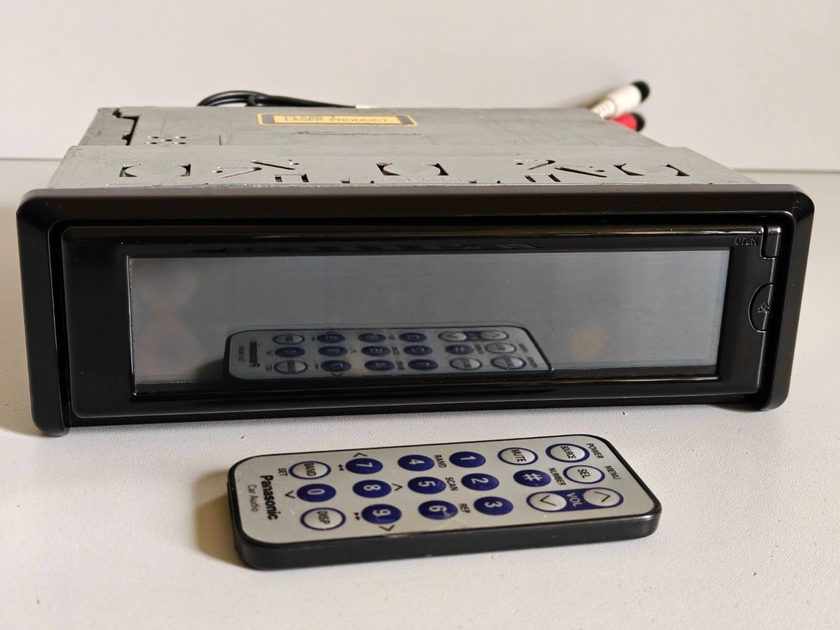 Oldschool Touchscreen Panasonic CQ-DFX802N Car Radio Cd Player +