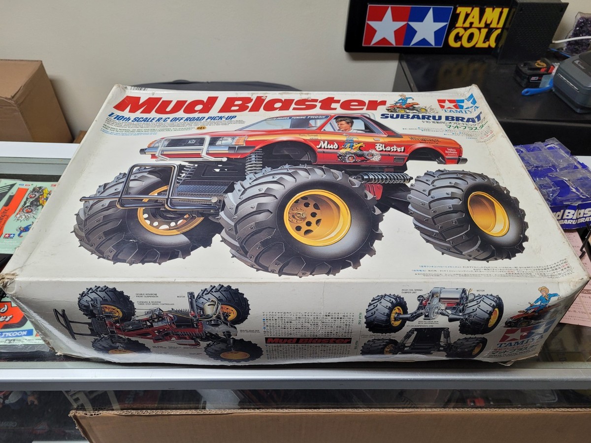 Vintage New Built Tamiya 1/10 R/C Subaru Mud Blaster Brat 58077