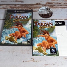 Disney's Tarzan Untamed GameCube Nintendo 2001 CIB Resurfaced Disc