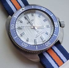 Seiko Prospex Captain Willard Glacier Save the Ocean Divers Watch w/ Nato Strap