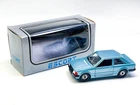 Vintage 1980s Corgi 334 Escort Mk3 1.3 GL in Metallic Blue with Ford Box