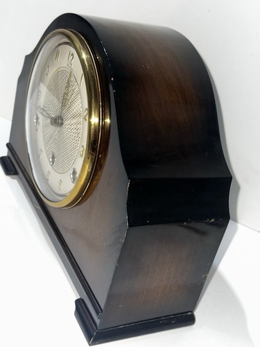Bentima Perivale British Westminster Chime 8-Day Mantel Clock – Spares or Repair - Picture 4 of 9
