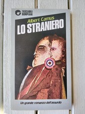Lo Straniero Albert Camus VªEd Tascabili Bompiani 1986 come nuovo imbrunito vedi