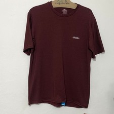 O'Neill Skins Rash Guard Shirt Mens Medium Burgundy UPF 50 Surf Swim BNWT