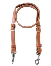 Reinsman Tie Down Leather Snap Buckles 1" x 40 Hermann Oak 774