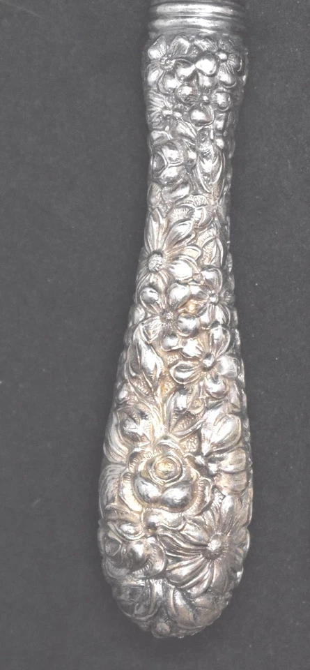 JUEGO DE TALLA DE CUBIERTOS DE PLATA ESTERLINA STIEFF ROSE Y OTROS SERVIDORES MÁS EN EBAY Foto 3 de 4