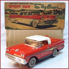 Nomura Toy FORD FAIRLANE 500 Skyliner CAR Showa Retro Tin Vintage Antique