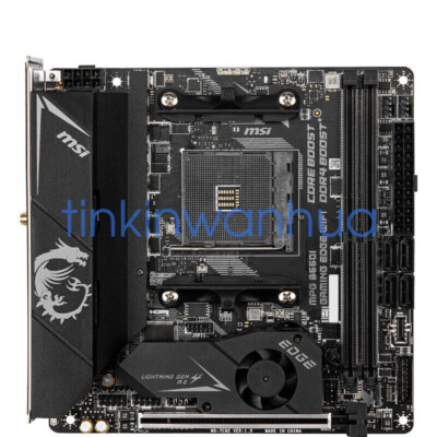 For MSI MPG B550I GAMING EDGE WIFI Motherboard Socket AM4 Mini-ITX