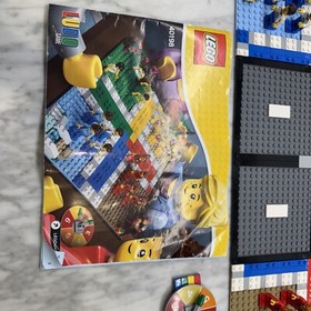 LEGO 40198 LUDO GAME BOARD Retired Pre-owned Missing Parts