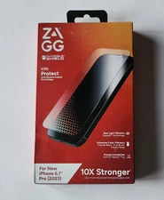 NEW ZAGG InvisibleShield XTR3 Glass Screen Protector for Apple iPhone 15 Pro 6.1