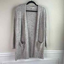 Madewell Donegal Kent sweater cardigan coziest yarn size small wool blend