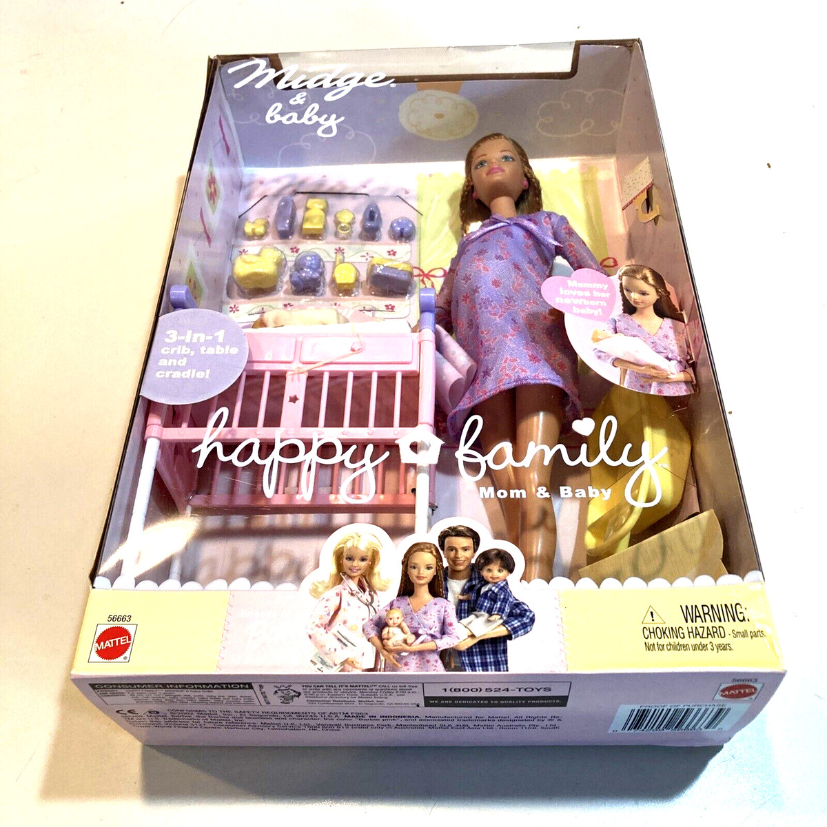 BARBIE HEUREUSE FAMILLE Enceinte Midge & Bébé EUR 256,04 - PicClick FR