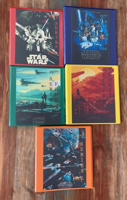 1977  80  83  STAR WARS ANH-ESB-ROTJ CARD STORAGE BINDERS  PICK A BINDER 
