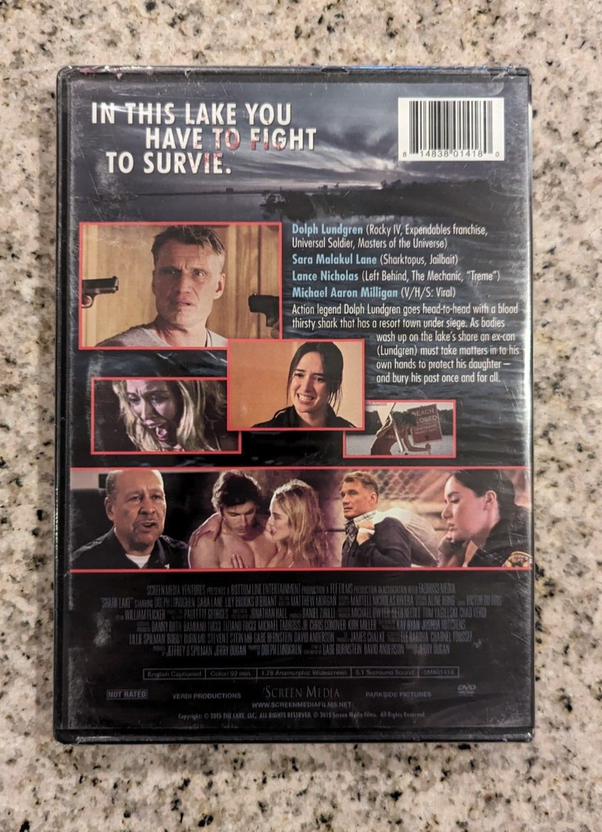 SHARK LAKE RARE ACTION THRILLER DOLPH LUNDGREN DVD SEALED NEW