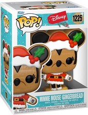 Funko POP Disney Holiday - Minnie Mouse - Pan de jengibre - Figura de vinilo coleccionable