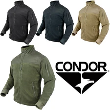 Condor 601 Tactical Alpha Fleece Lightweight Outdoor All Weather Hunting Jacket