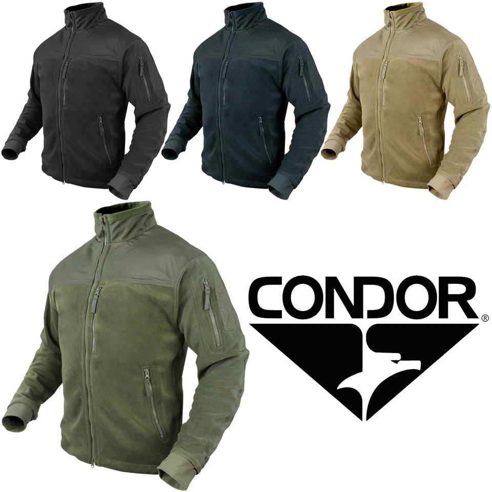 Condor 601 Tactical Alpha Fleece Lightweight Outdoor All Weather Hunting Jacket
