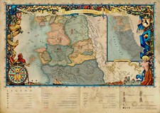 The World of The Witcher Map, The Northern Kingdoms, High Quality, A1/A2 Prints