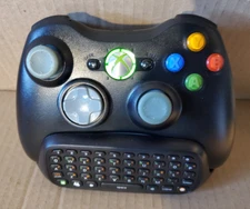 Microsoft Xbox 360 OEM Original Wireless Controller + key pad Black