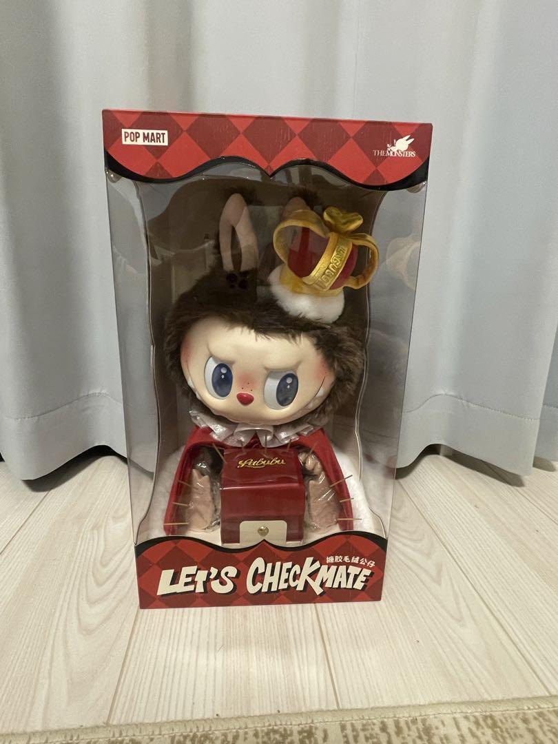 NEW POP MART THE MONSTERS Let's Checkmate Plush Toy Labubu NEW POP MART THE MONSTERS Let's Checkmate Plush Toy Labubu