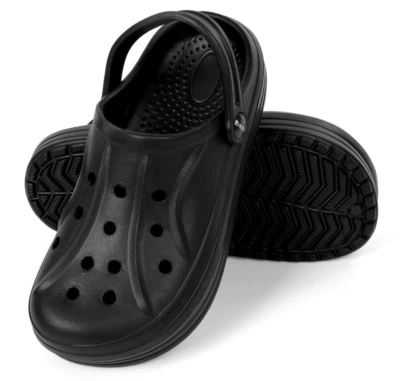 HEYO Clogs Damen Herren Gartenschuhe Sandalen Pantoletten Hausschuhe Gartenclogs