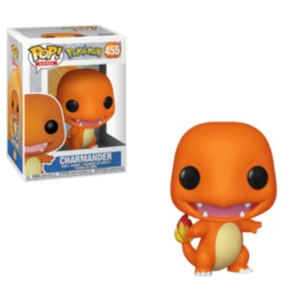 Funko POP! Pokémon Charmander 455 Funko Pop! Games: Pokemon - Charmander (#455) Silver