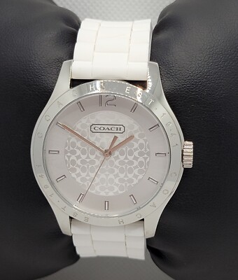 COACH Silver-Tone Ladies Watch with White Dial Coach 14502851 Madison Collection White Dial Silver Tone  main image 4