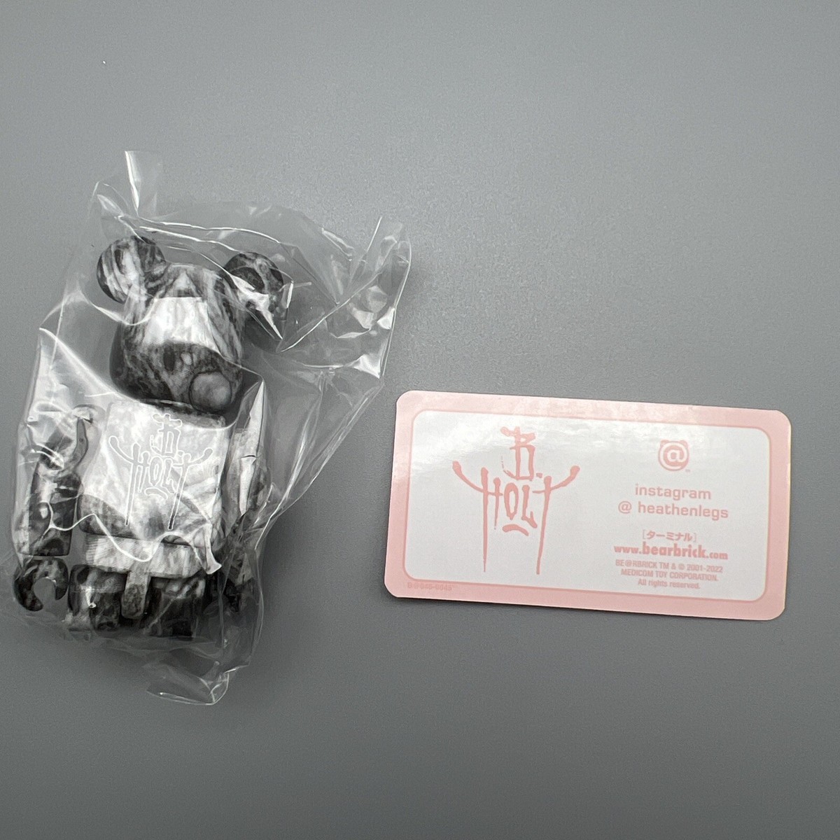 Medicom Bearbrick Series 45 Secret B Holt Be@rbrick 100% Rare With