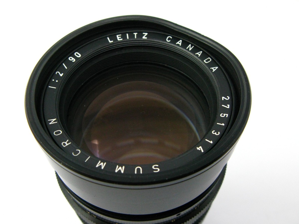 Leitz Canada SUMMICRON 90mm F2 ライカMマウント Summicron 90mm f2 (M) Chrome – FLASHBACK CAMERA