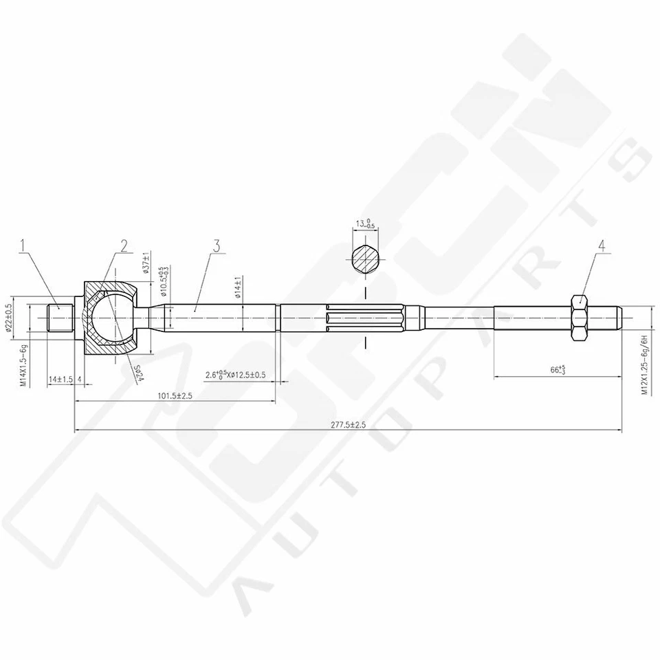 8pcs Front Lower Control Arms Tie Rods Sway Bars Kit For Nissan Sentra 1995-1999 Foto 4 de 4