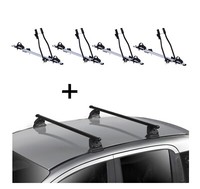 4X FahrradträGer Sagittar+DachträGer Evo Sta FüR Bmw 3Er Touring E46 5TüR 03-05