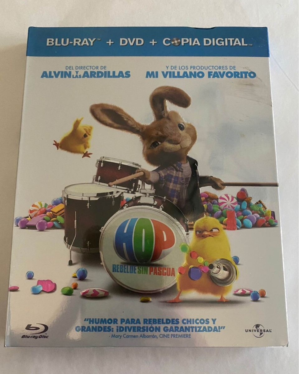 HOP (Rebelde Sin Pascua) Blu-ray + DVD + Digital In English