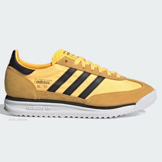 Кроссовки Adidas SL 72 RS Spark Yellow /Core Black - IH7912 Expeditedship