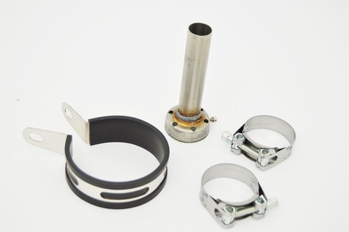 GSXR1000 Exhaust SP Engineering Ceramic Black Stubby Domed GP L2-L6 2012-2016 - Picture 3 of 9