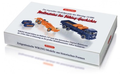Wiking Büssing LU 7 Anhängerzug H0 1/87 | Kaufen auf
