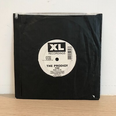 The Prodigy - Fire / Jericho 7  Old Skool Hardcore Vinyl XL Recordings 1992