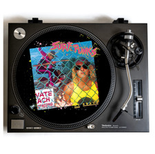SURF PUNKS Turntable Slipmat for Vinyl Records 12 DJ Slip Mat new wave vinyls