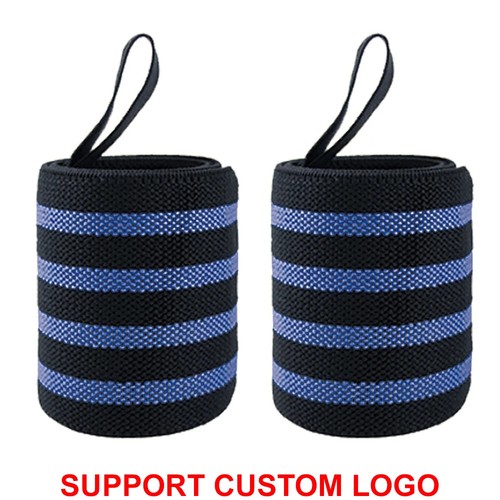 1 Pair Wristband Wrist Support Brace Straps Strength Weight Lifting Wrist Wraps - Picture 30 of 48