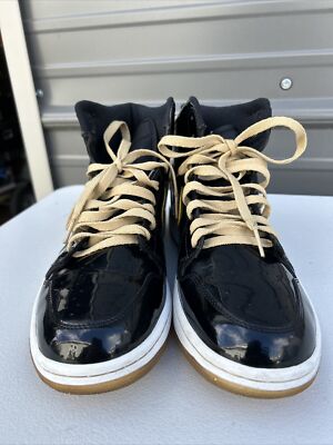 Jordan 1 High OG Black Metallic Gold 2013 555088-019 Sz 11 Men JBC