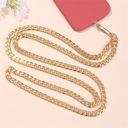 Long Phone Strap Anti-lost Lanyard Phone Crossbody Metal Chain Phone Neck Straps - Picture 15 of 25