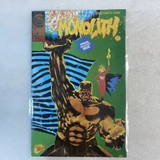 Monolith #1 Oct 1991 Comico Artist Kelley Jones Copper Age GnuReads