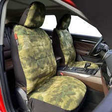 For Toyota Tacoma 2024 Fade Green Camo Front Car Seat Covers