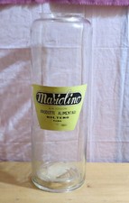 VECCHIO BARATTOLO IN VETRO PORTA CARAMELLE SENZA TAPPO (cm.36 X 13) (SA12)