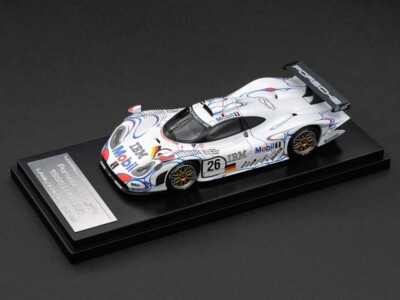 HPI 1/43 Porsche 911 GT1 LM Le Mans 1998 #26 Mobil1 Racing