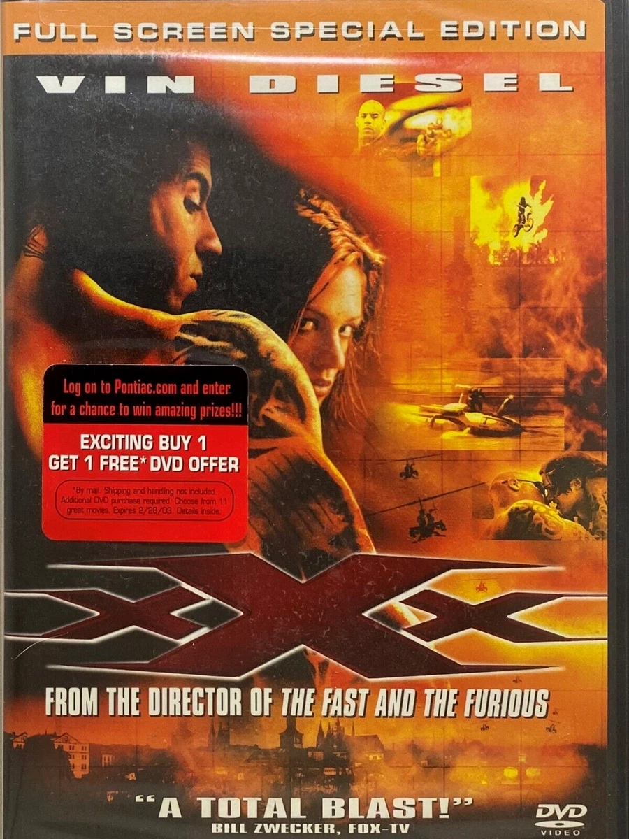 XXX [DVD, 2002, Full Screen Special Edition] Vin Diesel - Brand NewSealed  43396106079 | eBay